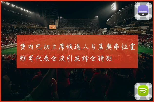 费内巴切主席候选人与莱奥弗拉霍维奇代表会谈引发转会猜测
